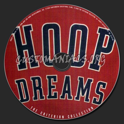 289 - Hoop Dreams dvd label