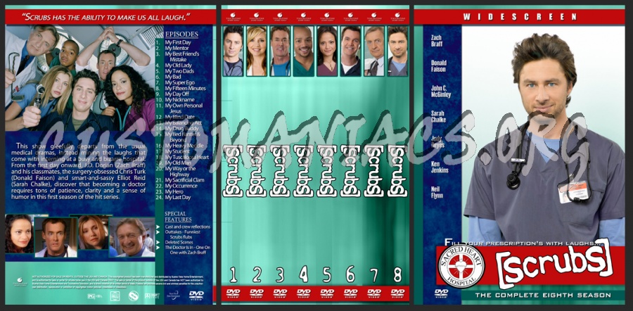 Scrubs dvd cover