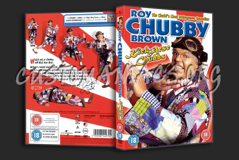 Roy Chubby Brown Kick-Arse Chubbs dvd cover