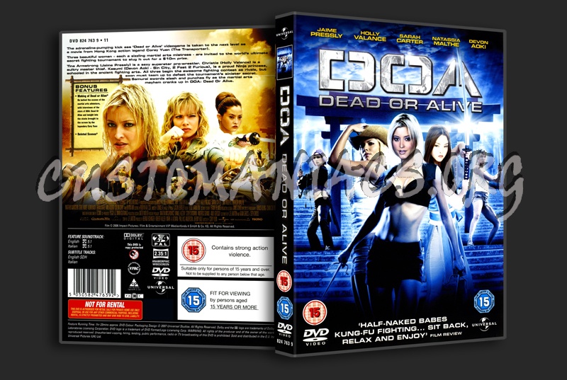 DOA Dead or ALive dvd cover