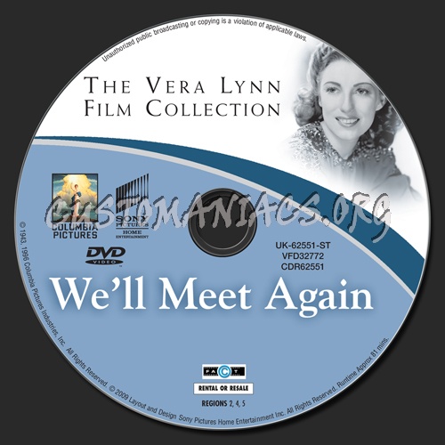 We'll Meet Again dvd label