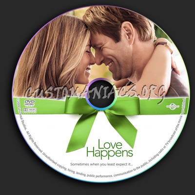 Love Happens dvd label