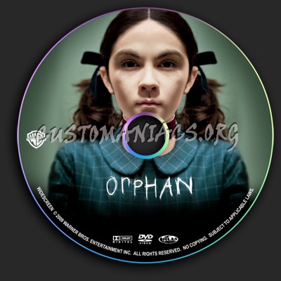 Orphan dvd label