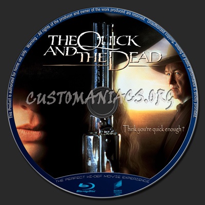 The Quick And The Dead blu-ray label
