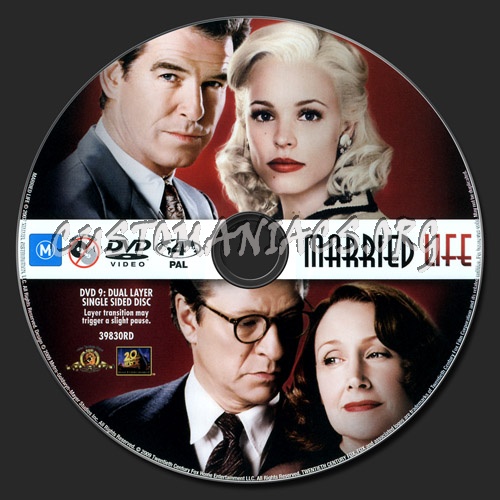 Married Life dvd label