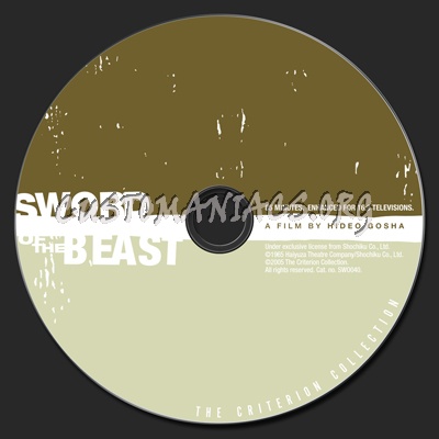 311 - Sword of the Beast dvd label