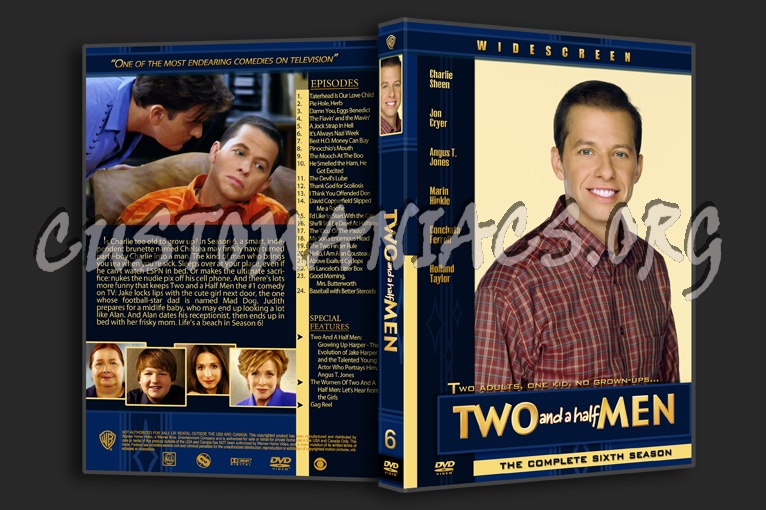 Two and a Half Men dvd cover