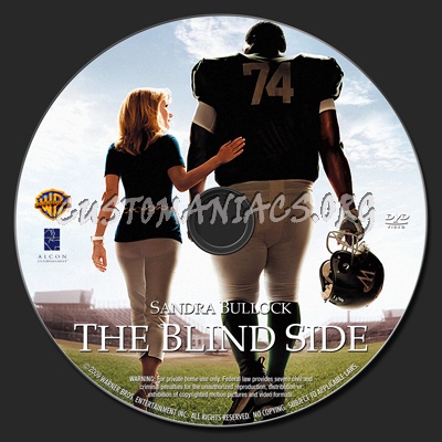 The Blind Side dvd label