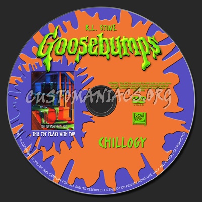 Goosebumps-Chillogy dvd label