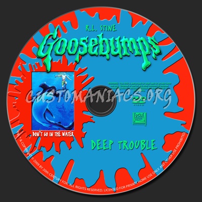 Goosebumps-Deep Trouble dvd label