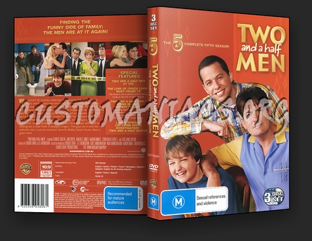 Two and a Half Men Season 5 dvd cover