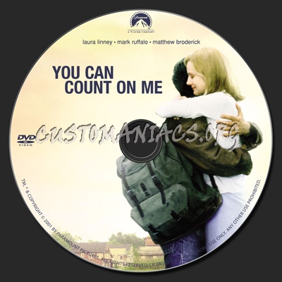 You Can Count On Me dvd label