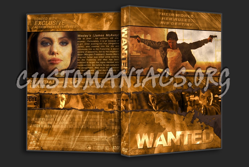 Wanted dvd cover