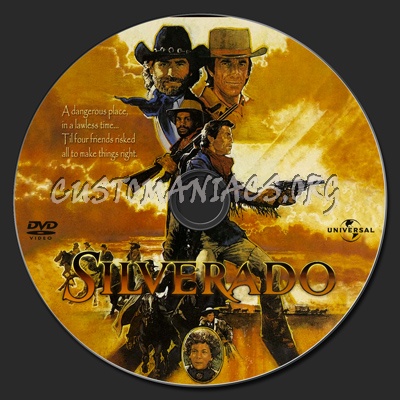 Silverado dvd label