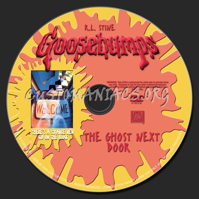 Goosebumps-Stay Out Of The Basement dvd label