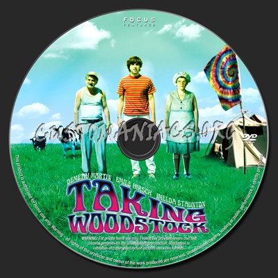 Taking Woodstock dvd label