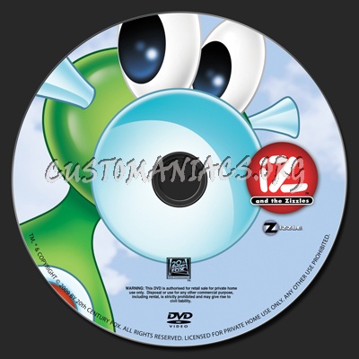 Iz And The Zizzles dvd label