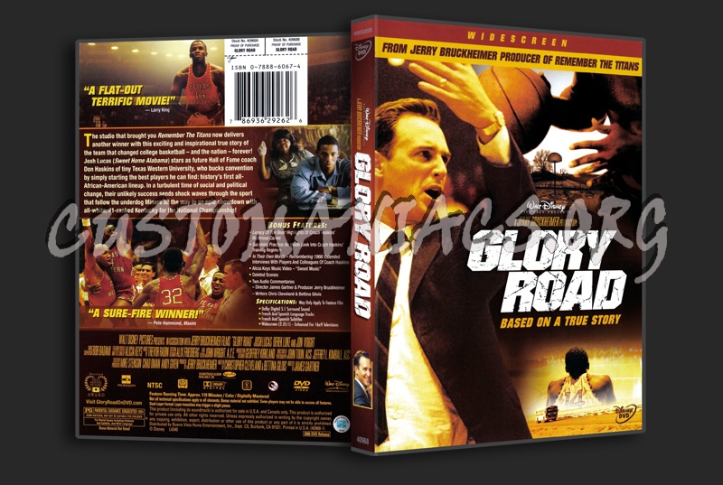 Glory Road dvd cover