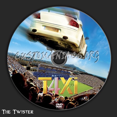 Taxi dvd label