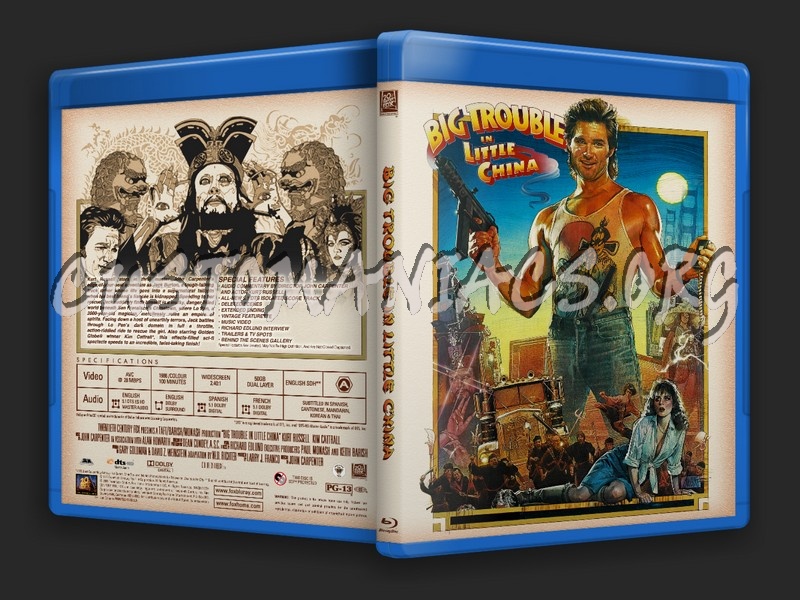 Big Trouble In Little China blu-ray cover