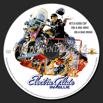 Electra Glide in Blue dvd label