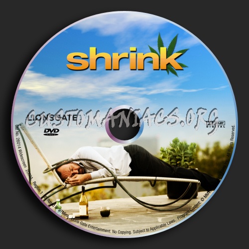 Shrink dvd label
