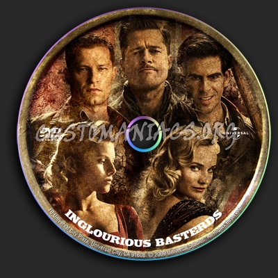 Inglourious Basterds dvd label