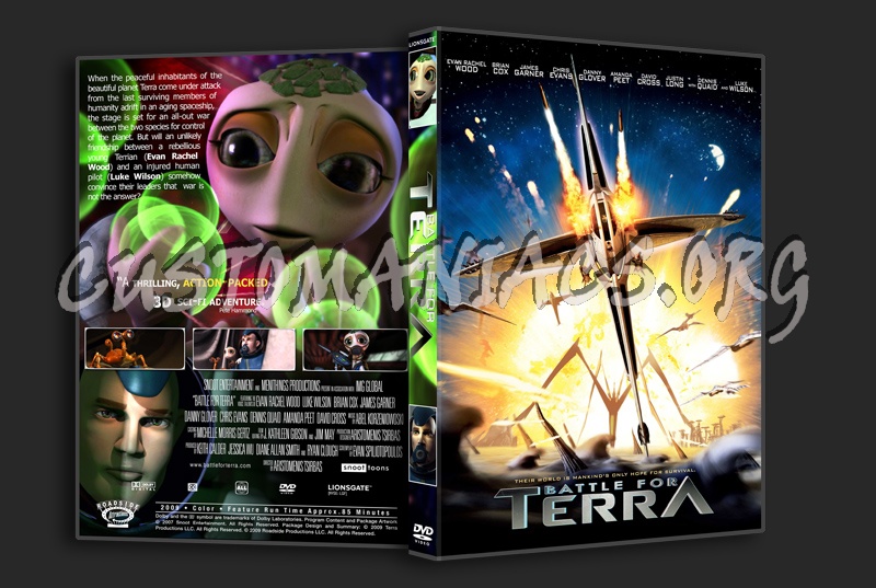 Battle For Terra dvd cover