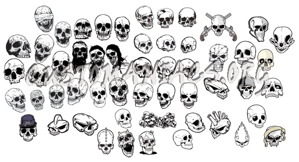 Skull Vectors 