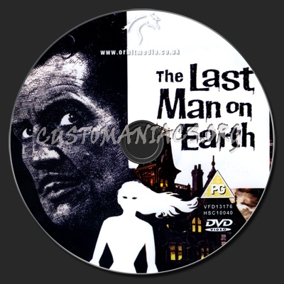 The Last Man on Earth dvd label