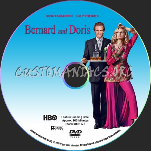 Bernard And Doris dvd label