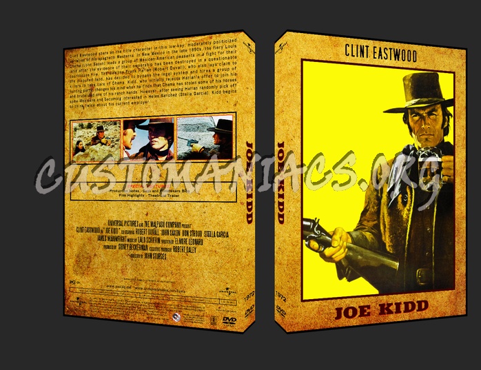 Western Collection Joe Kidd 1972 dvd cover