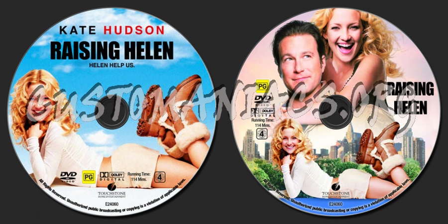 Raising Helen dvd label