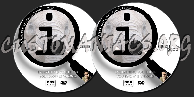 QI - Quite Interesting The E Series dvd label