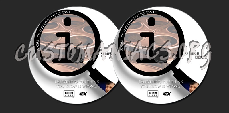 QI - Quite Interesting The F Series dvd label