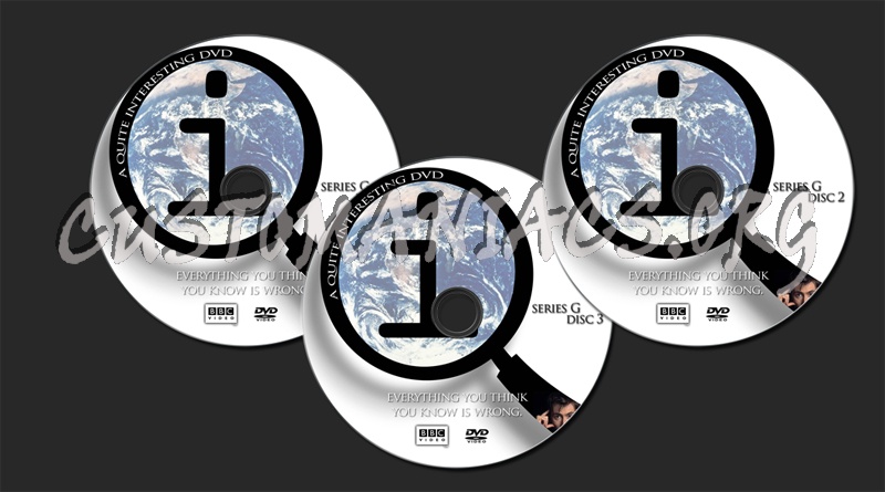 QI - Quite Interesting The G Series dvd label