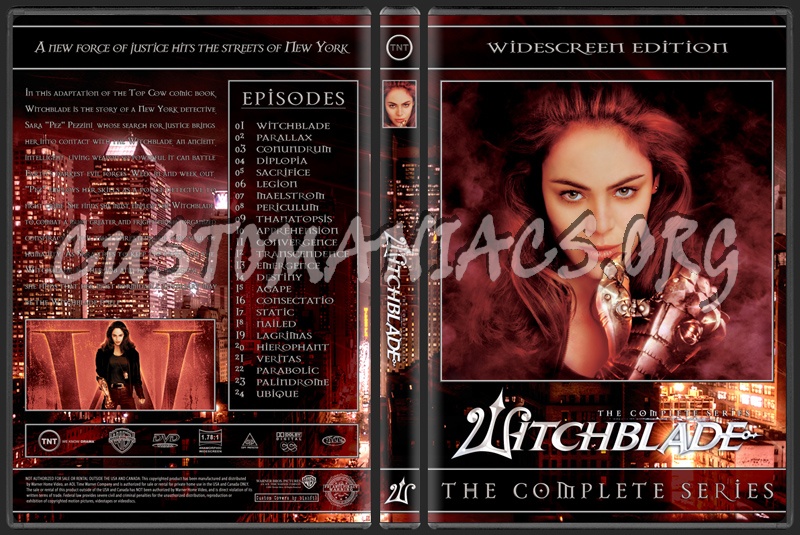 Witchblade 1 - 2 dvd cover
