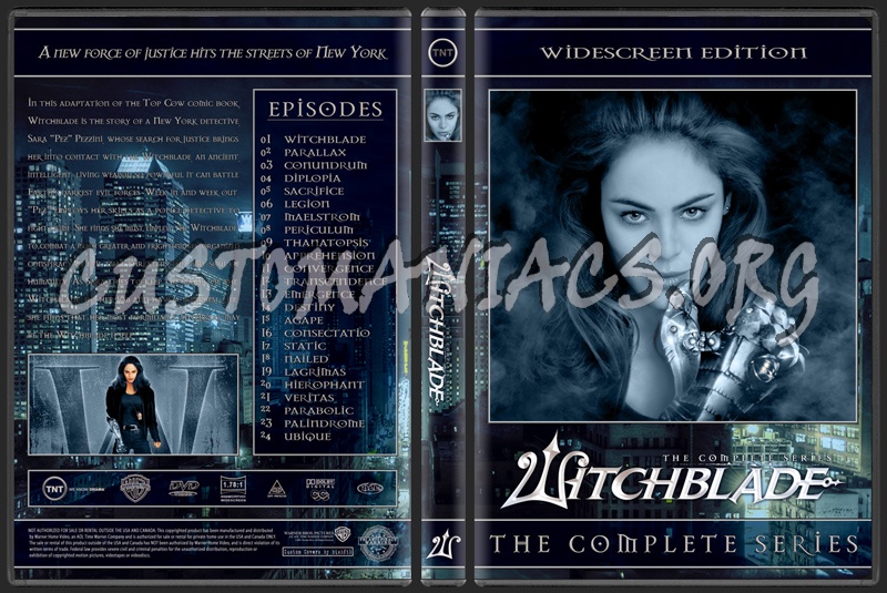 Witchblade 1 - 2 dvd cover