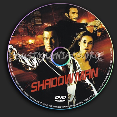 Shadow Man dvd label