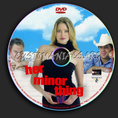 Her Minor Thing dvd label