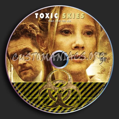 Toxic Skies dvd label