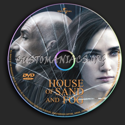 House of Sand and Fog dvd label