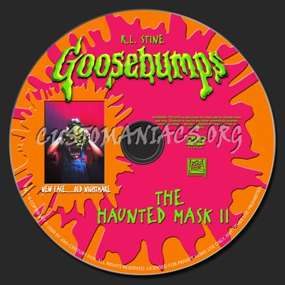 Goosebumps-The Haunted Mask II dvd label