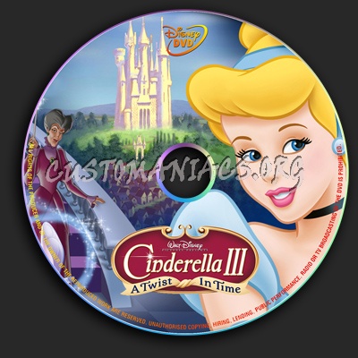 Cinderella 3 dvd label