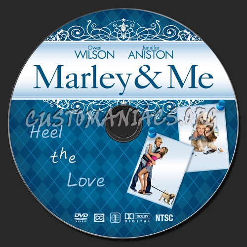 Marley & Me dvd label