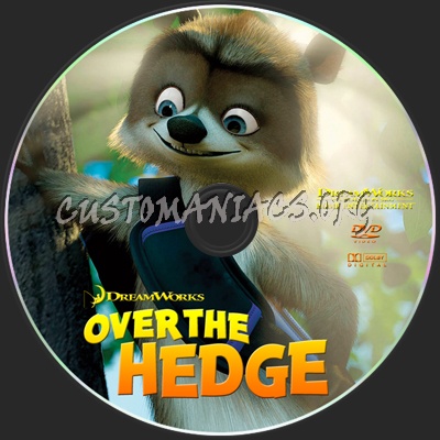 Over The Hedge dvd label
