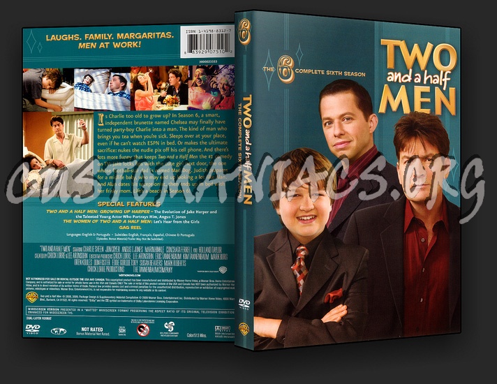 Two and a Half Men Season 6 dvd cover
