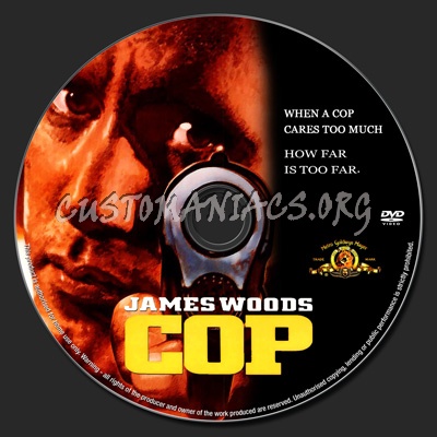 Cop dvd label