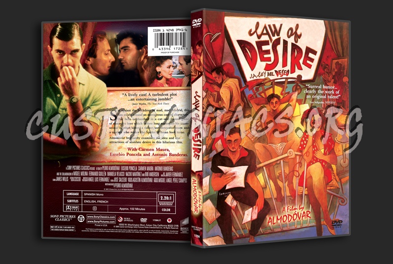 Law of Desire dvd cover