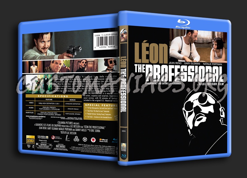 Leon the Professional blu-ray cover